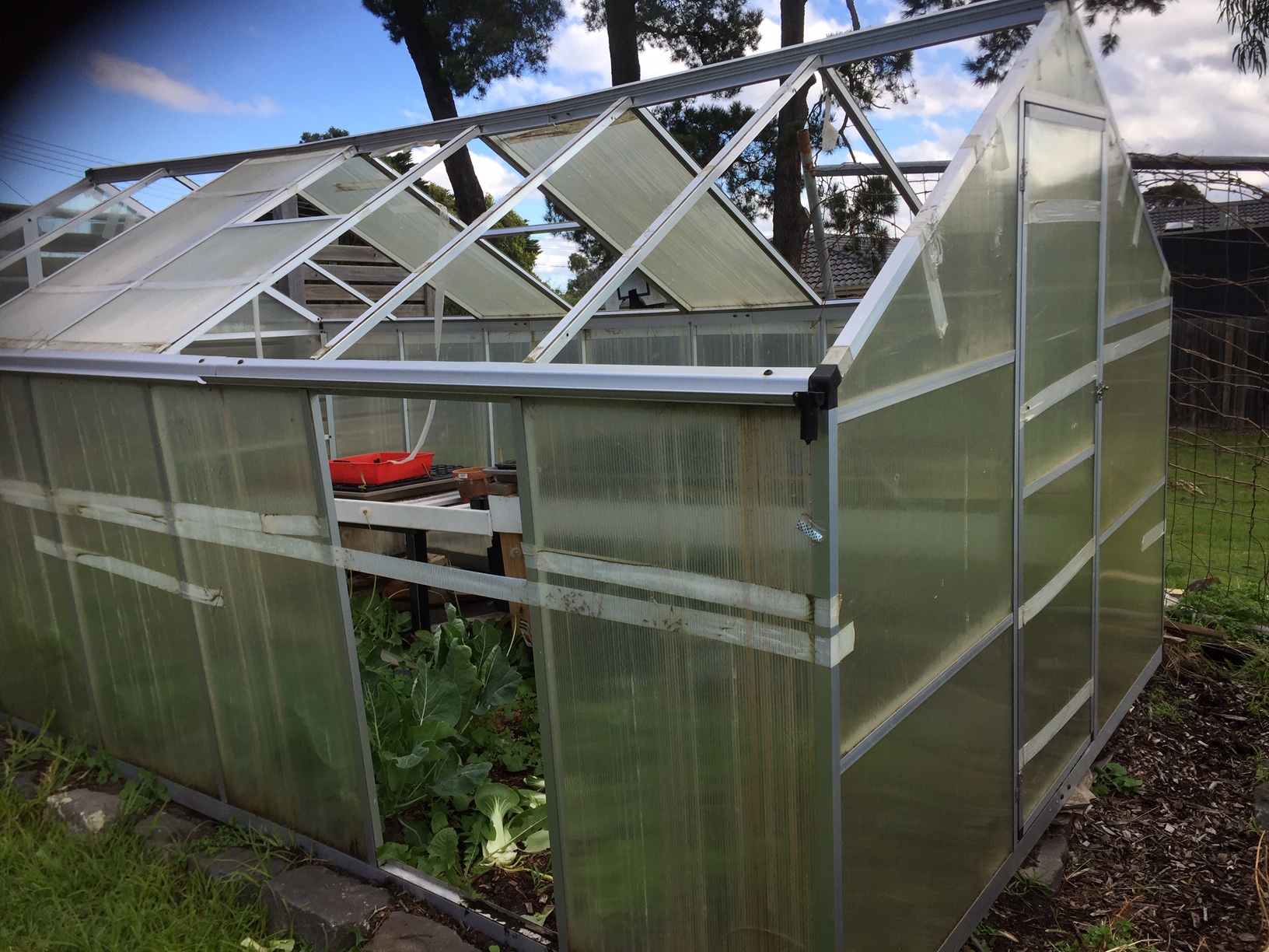 How Do You Keep Greenhouse Panels From Blowing Out?